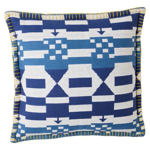 Kip&Co X Anna Spiro Tik Tak Woven Cushion