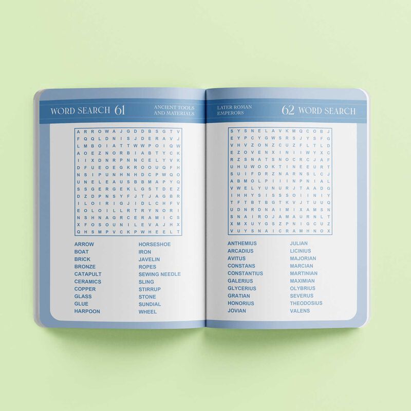 Hinkler Faux Leather Puzzles - Word Search image number 1