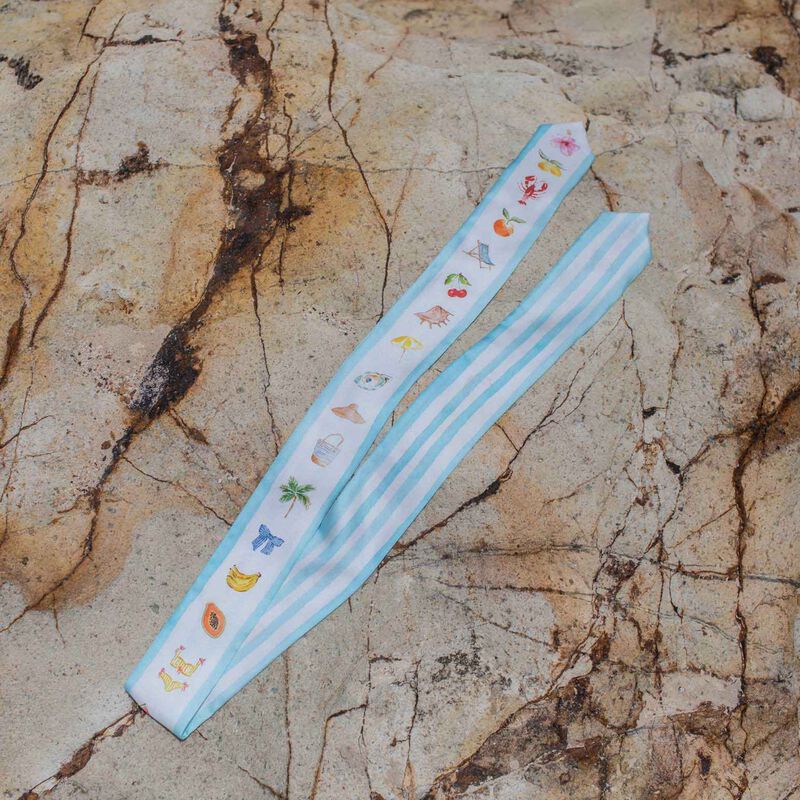 Dark Hampton X Cass Deller Hasting Street Silk Twilly image number 3