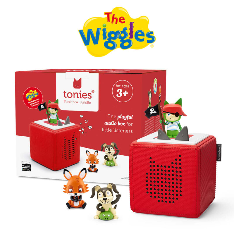 tonies Red Bundle: Red Toniebox & Three Audio Characters | Ballantynes ...