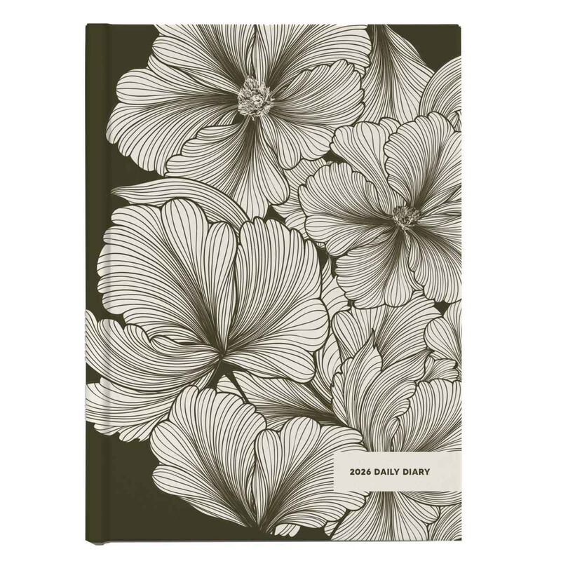 Father Rabbit Olive Deco Daily Diary 2026 image number 0