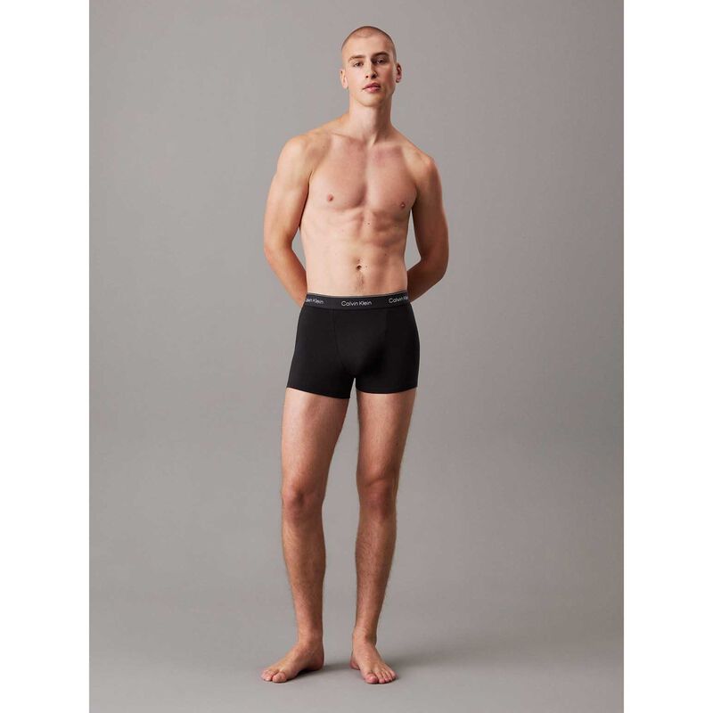 Calvin Klein Icon Cotton Stretch Relaxed Trunks - 3 Pack image number 3
