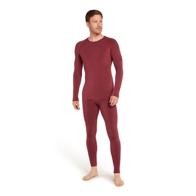 Icebreaker M Merino Blend 260 ZoneKnit Seamless LS Crewe image number 3