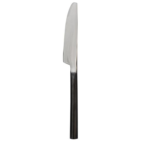 French Country Black Handle Dinner Knife
