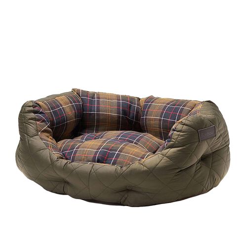 Barbour Quilted Dog Bed 24In