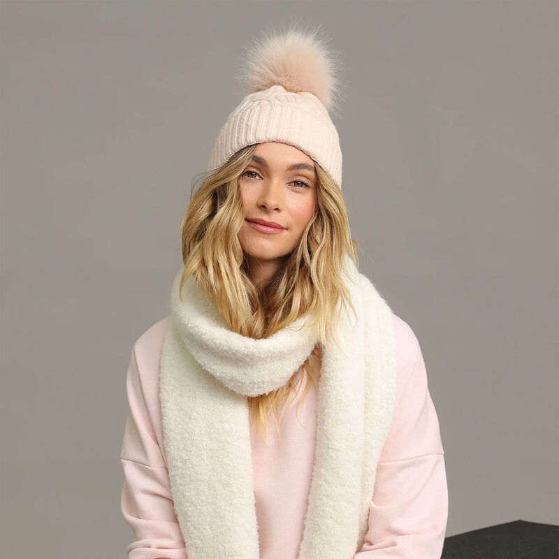 Morgan & Taylor Miranda Cable Knit Beanie image number 1