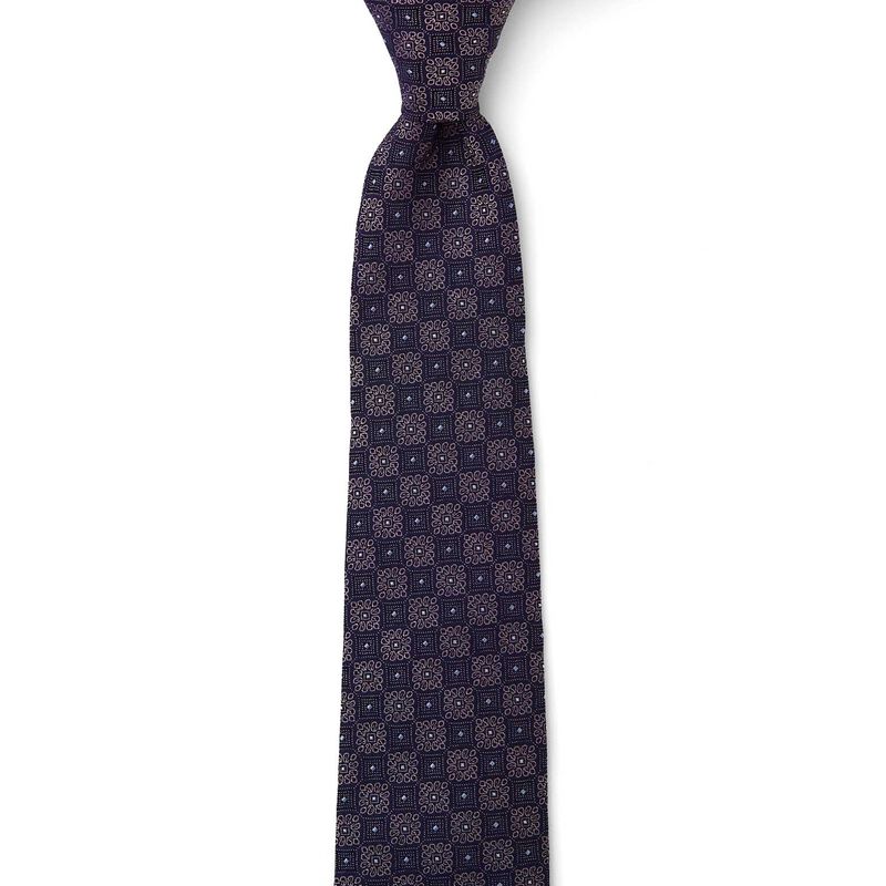 Cambridge Checker Foulard 7.5Cm Tie image number 2