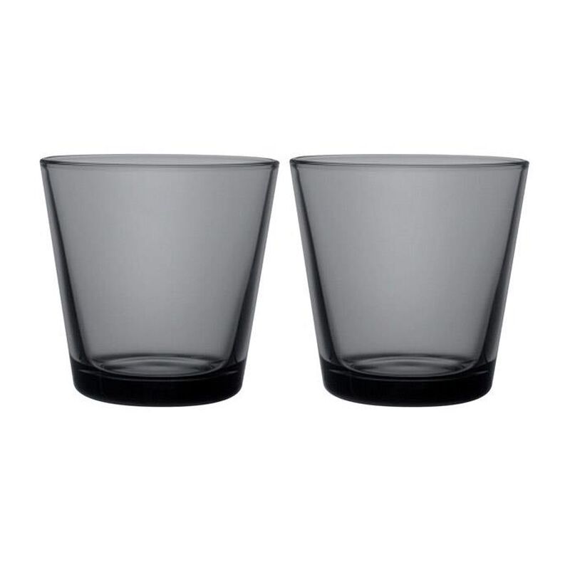 iittala Kartio Tumbler Dark Grey Set Of 2 image number 0