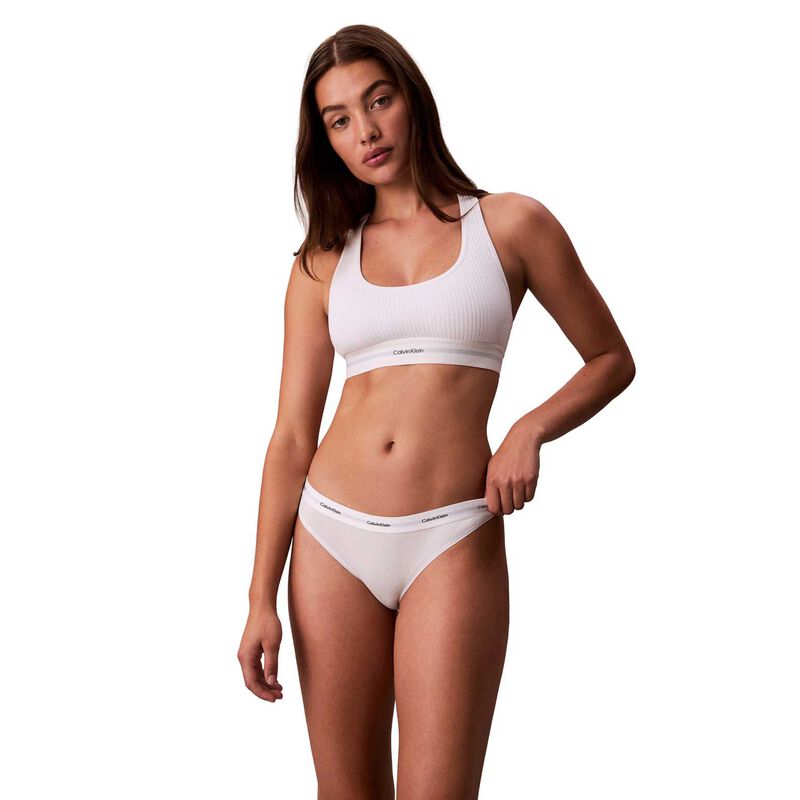 Calvin Klein Cotton Stretch Rib Bikini image number 0