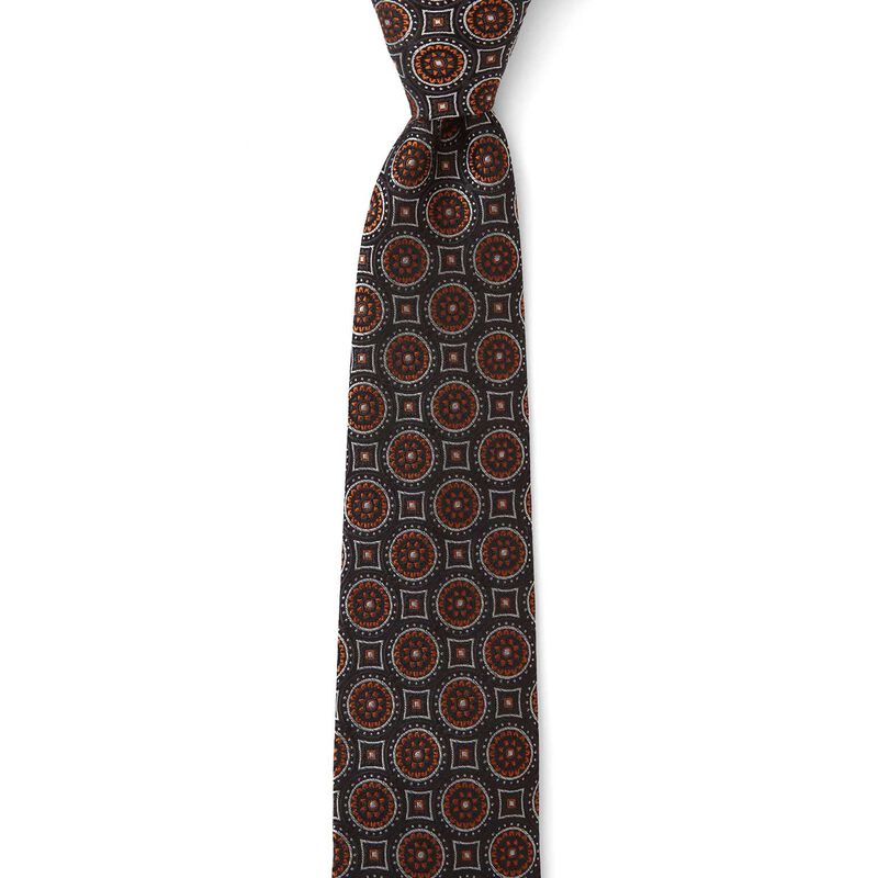 Joe Black Rondelle Foulard 7.5cm Tie image number 2