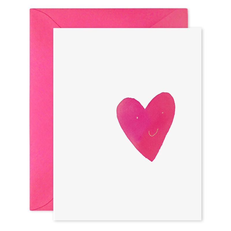 E Frances Happy Heart Card image number 0