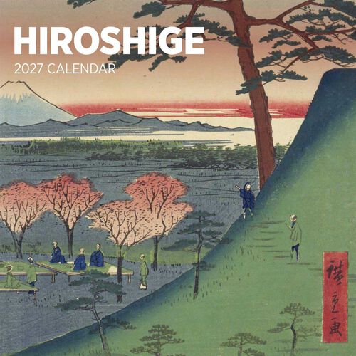 Pomegranate Hiroshige Wall Calendar 2027