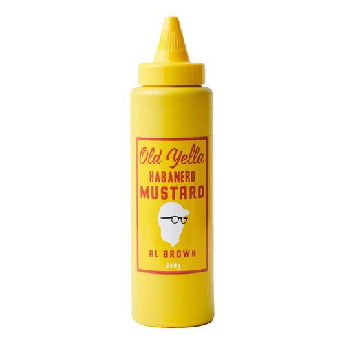 Al Brown Od Yella Habanero Mustard 250g