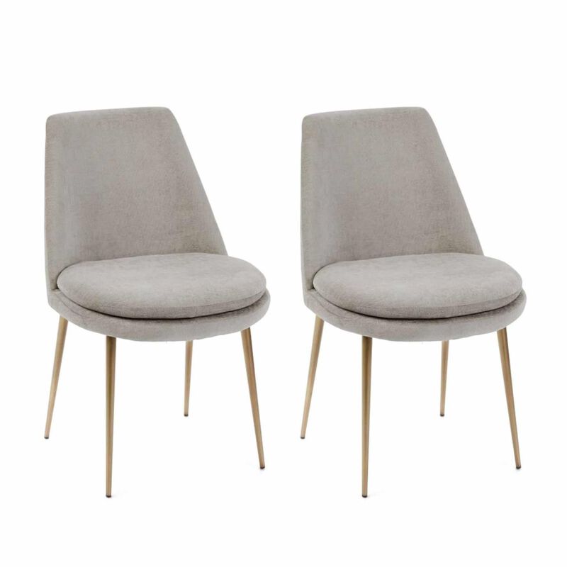West Elm Finley Low-Back Upholstered Dining Chair image number 0