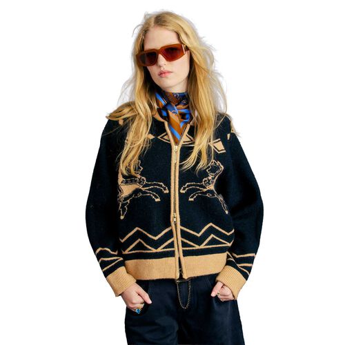 Karen Walker Carousel Knit Navy