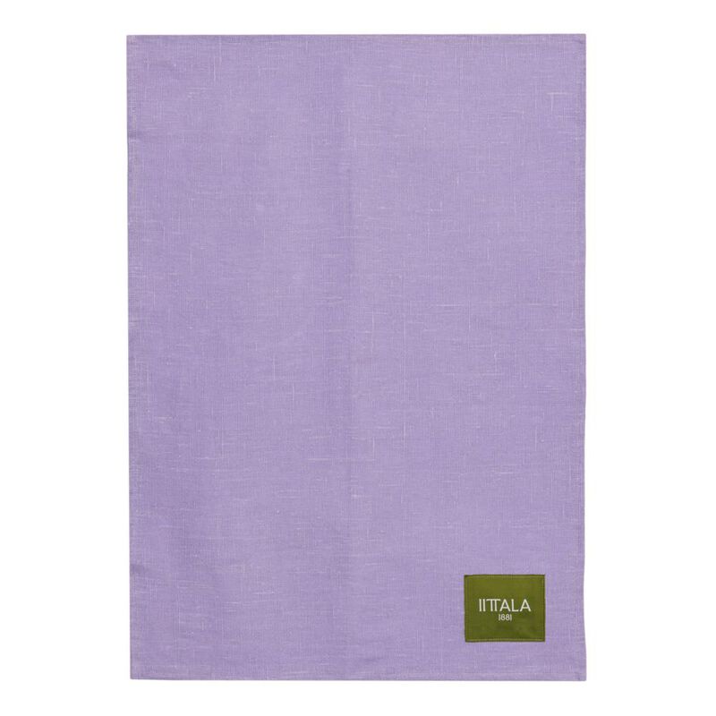 iittala Play Collection Tea Towel Lilac Olive image number 0