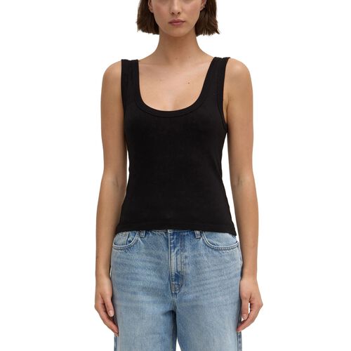 Assembly Label Paulina Scoop Tank Black