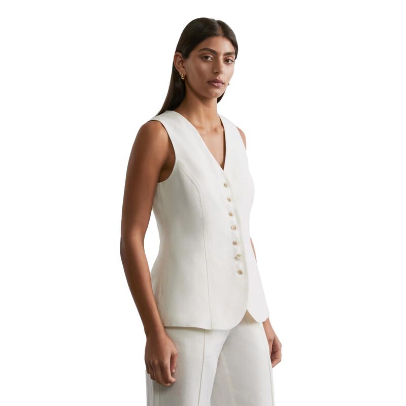 JAG Kayla Linen Vest image number 4