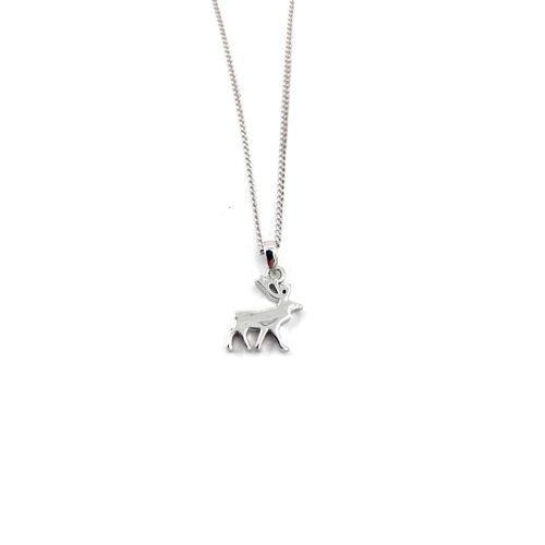 Whistle & Pop Little Hunter Gatherer Stag Necklace