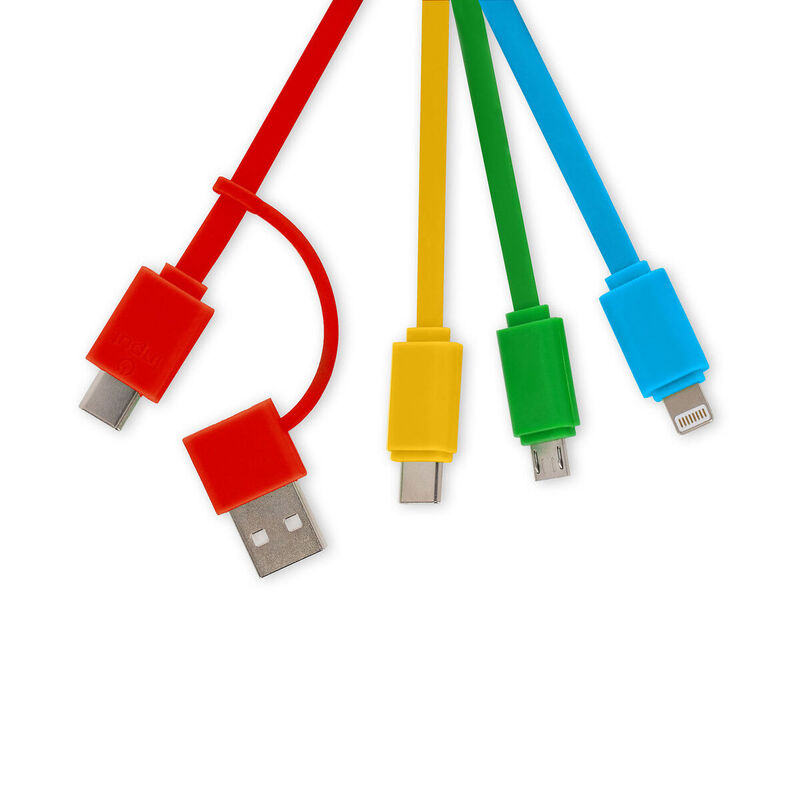 Legami Rainbow Multi Charging Cable image number 1