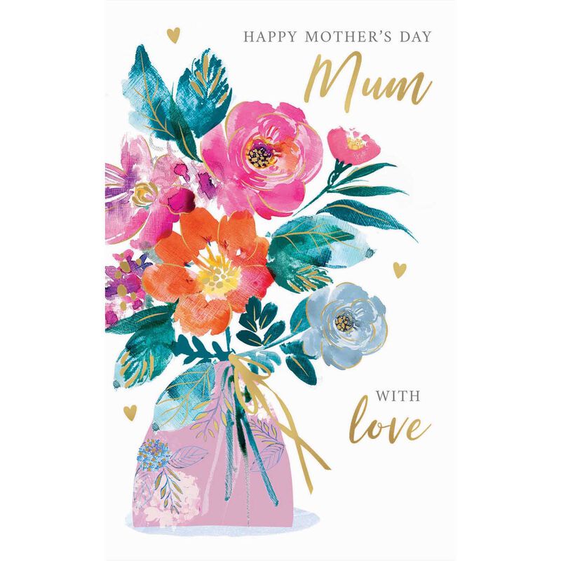 Image Gallery W&W Floral Bouquet Mother's Day Card image number 0