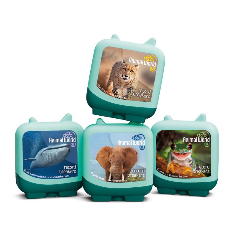 tonies Animal World - Record Breakers Clever Pocket Tonie image number 1