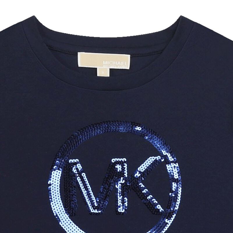 Michael Kors MK Charm Sequin Dress 3 - 6Y image number 2
