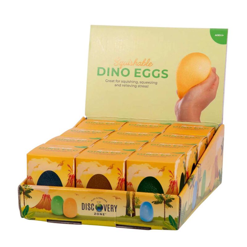 Discovery Zone Squishy Dino Egg - Assorted image number 0