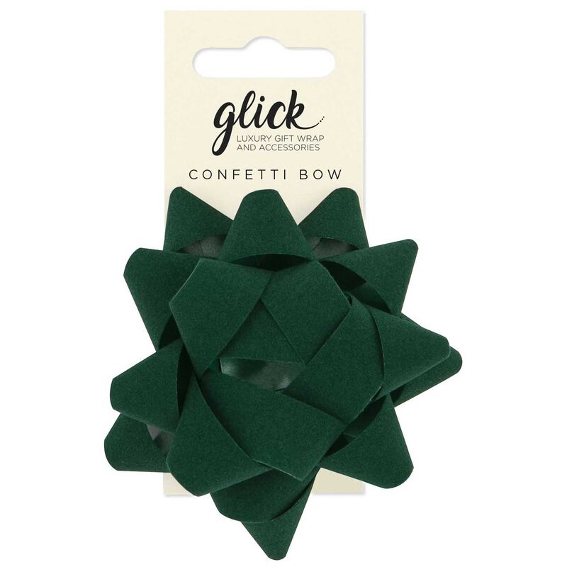 Image Gallery Velvet Green Christmas Bow image number 0