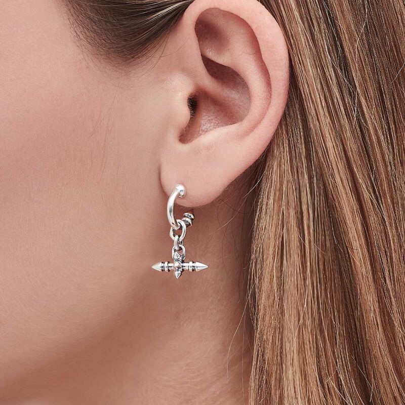 Stolen Girlfriends Club Spiked Fob Earrings image number 1
