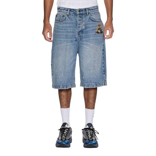 Ksubi Maxx Short 70's Blue Trashed