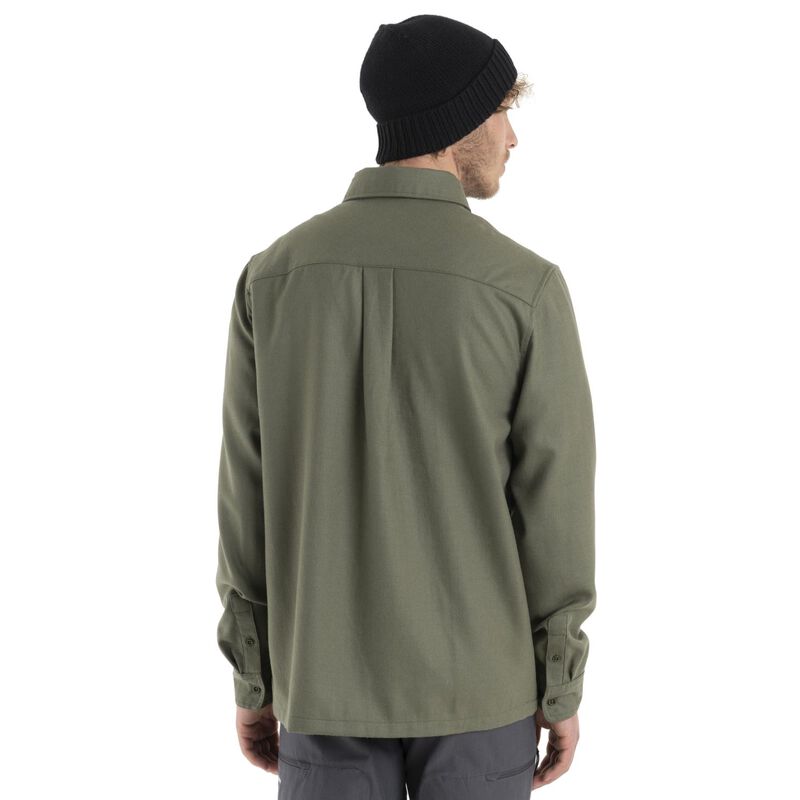 Icebreaker Mens Merino 200 Dawnder LS Flannel Shirt image number 1