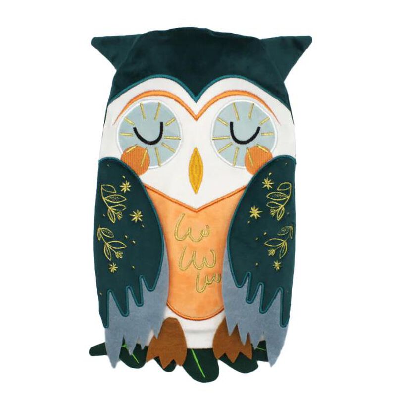 House Of Disaster Secret Garden Owl Hot Water Bottle image number 0