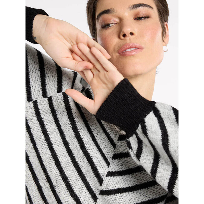 Marco Polo Chevron Stripe Sweater image number 2