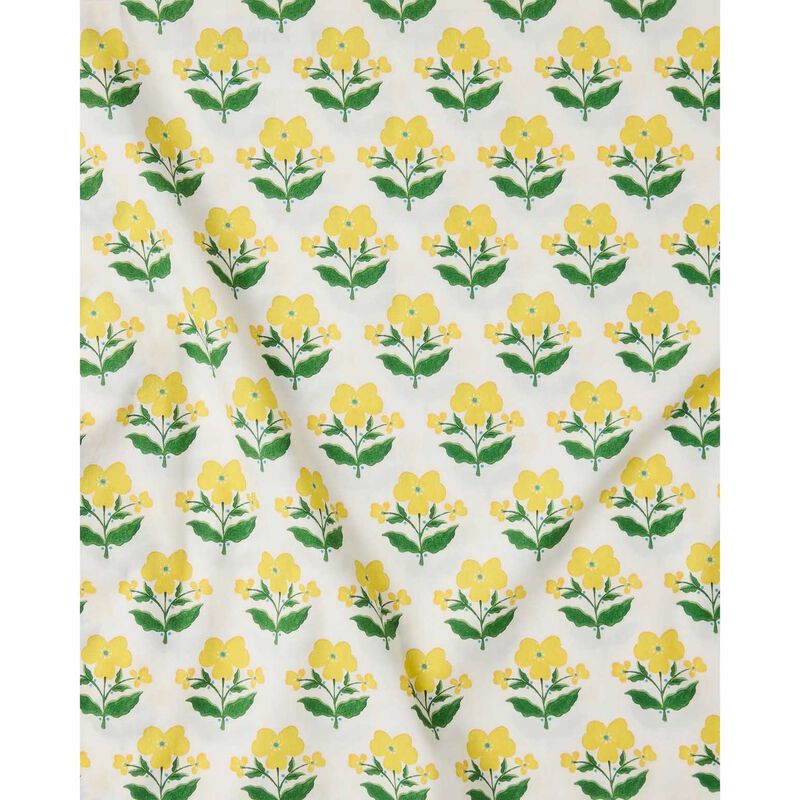 Kip&Co X Anna Spiro Indian Summer Yellow Organic Cotton Quilt Cover image number 2