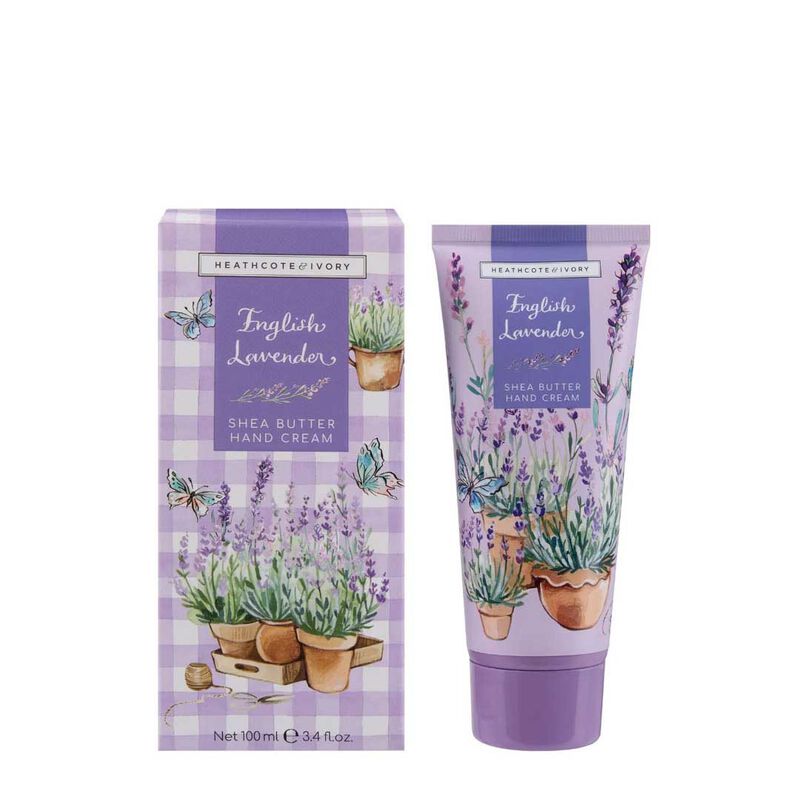 Heathcote & Ivory English Lavender Hand Cream In Box image number 0