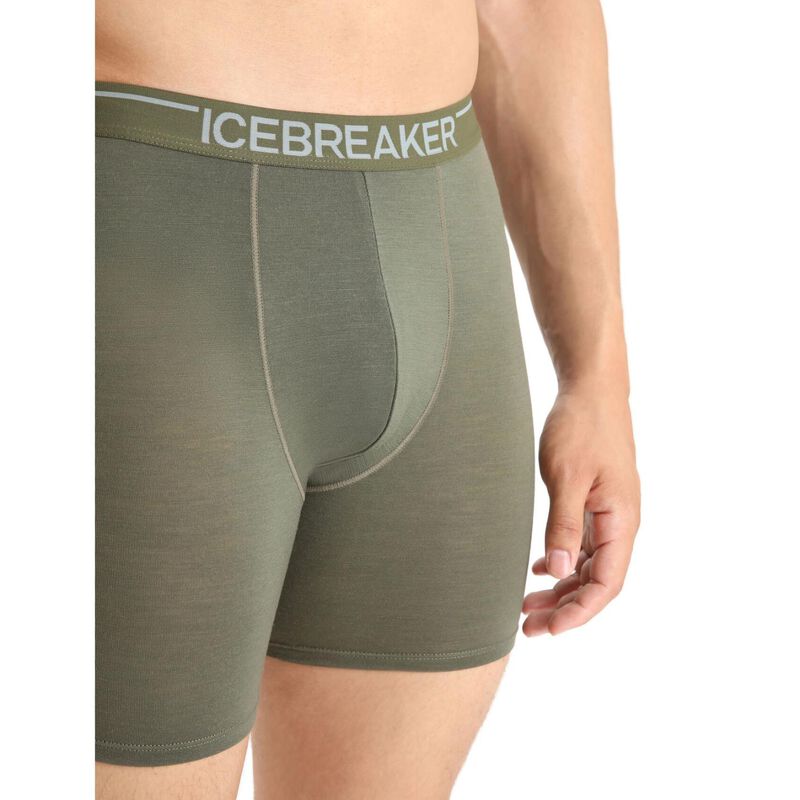 Icebreaker Mens Anatomica Long Boxers image number 5