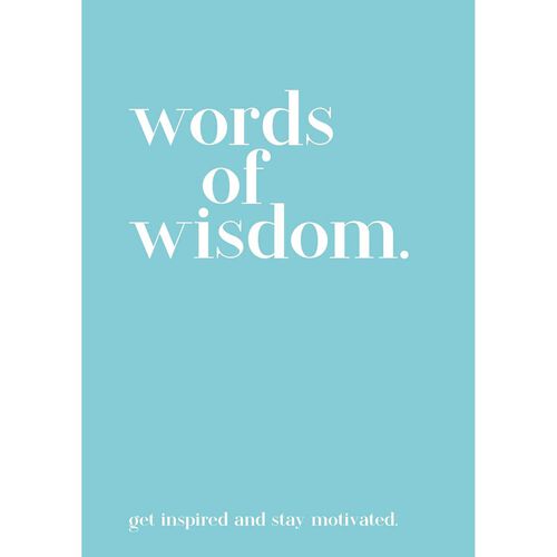 Modern Quotable: Words of Wisdom Giftbook