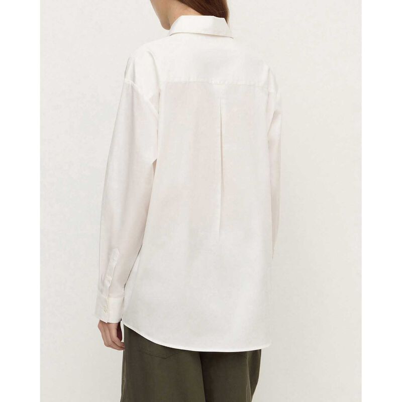 Assembly Label Micha Poplin L/S Shirt White image number 1