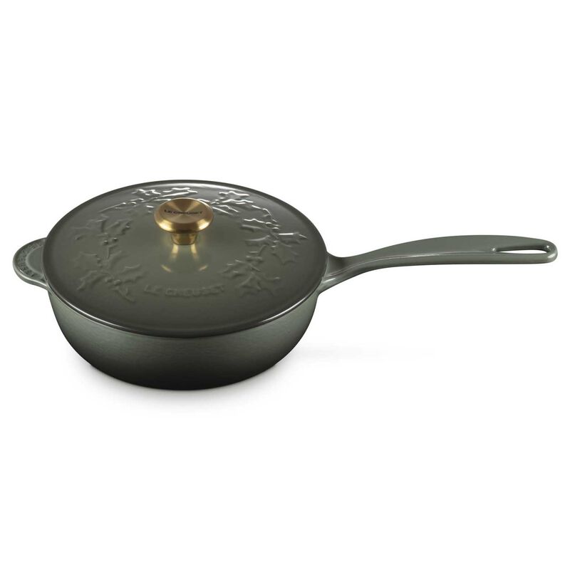 Le Creuset Saucier Pan 21cm Holly - Thyme image number 0