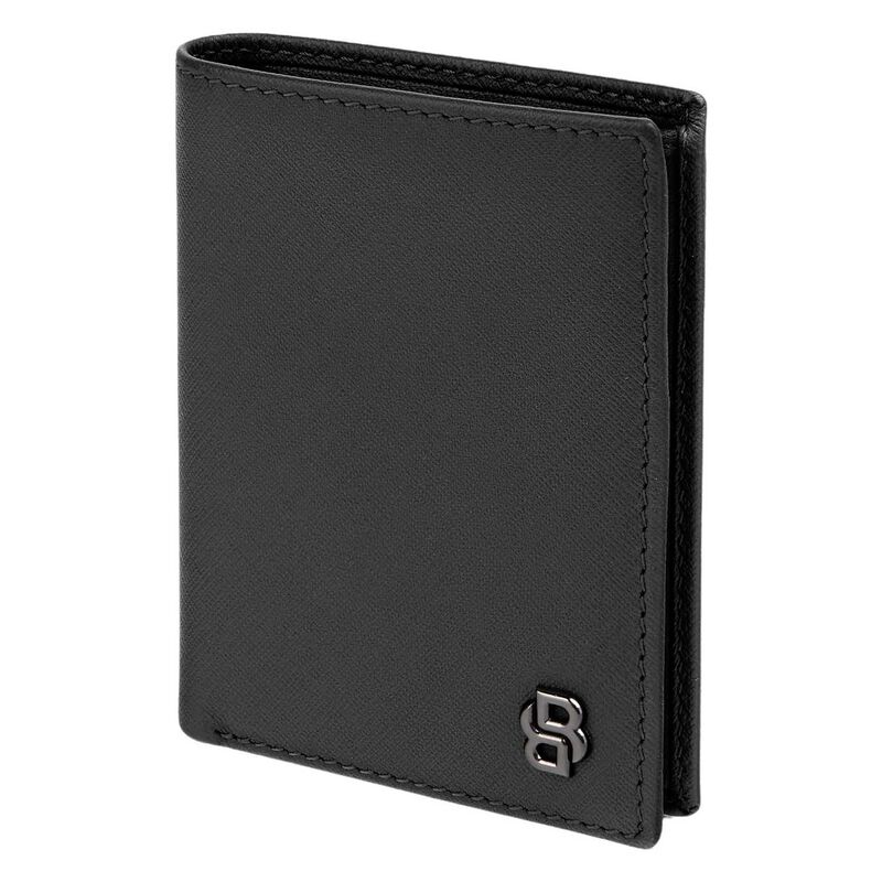 BOSS Folding Leather Card Holder Saffiano image number 3