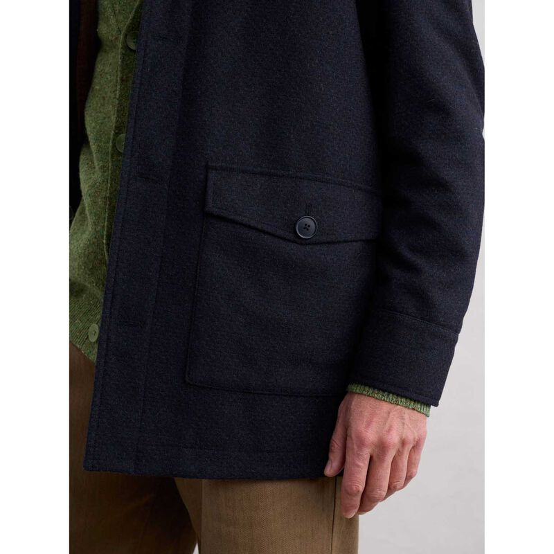 Seasalt Cornwall Rowlocks Coat Midstream Maritime image number 2