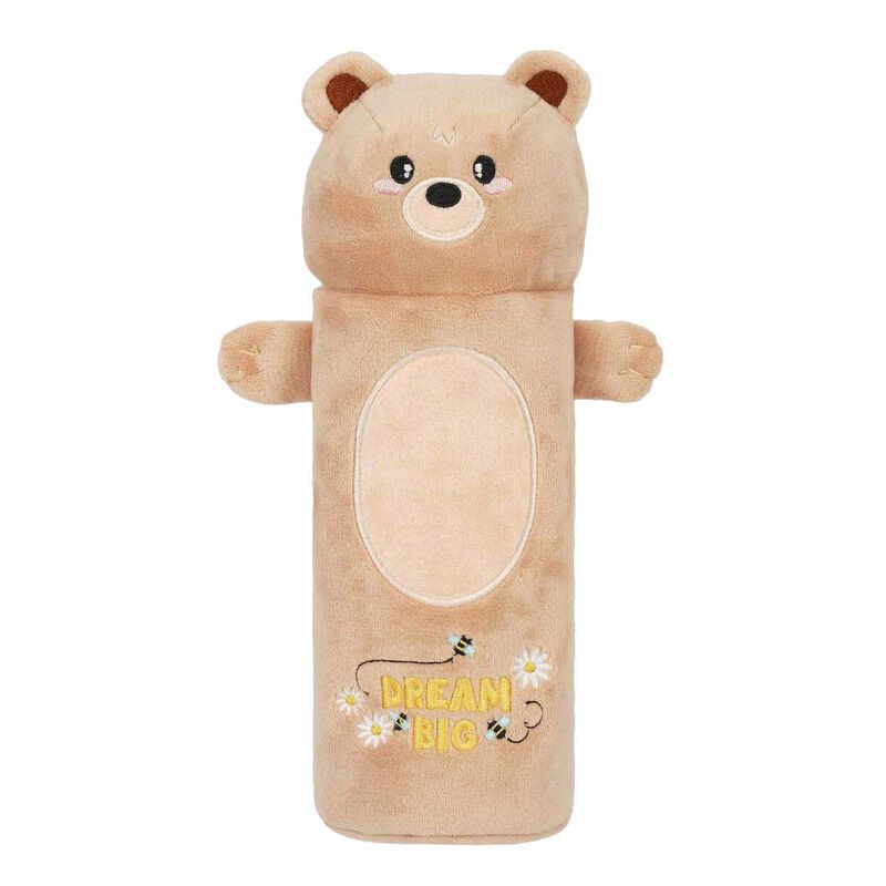 Legami Soft Plush Pencil Case - Teddy Bear image number 0