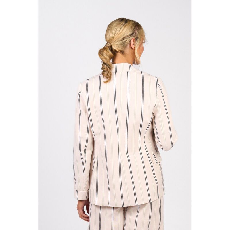 Vassalli 3/4 Sleeve Open Blazer image number 1