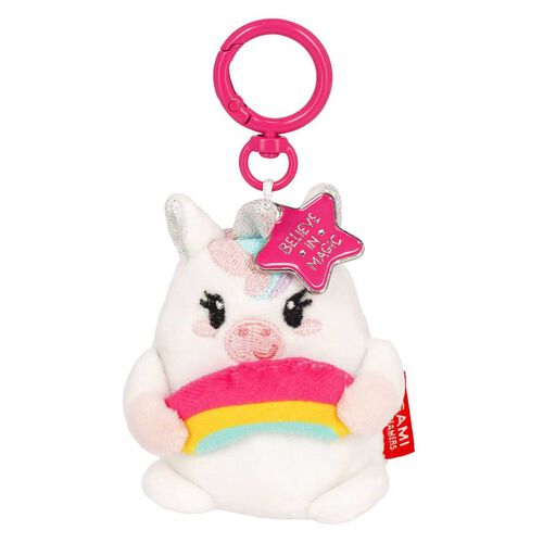 Legami Super Soft! Tiny Plush Key Ring - Unicorn
