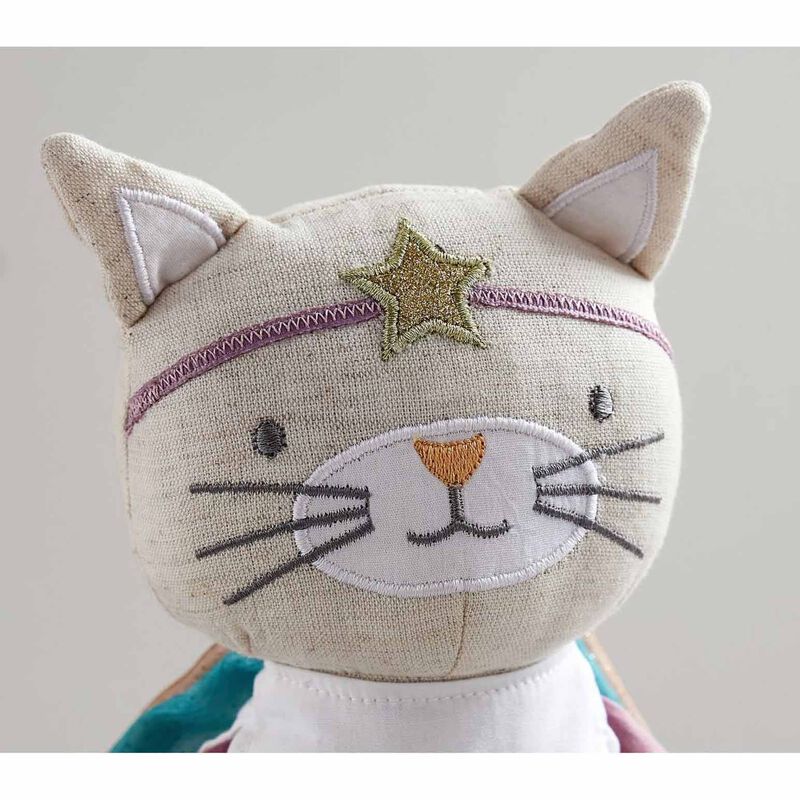 Pottery Barn Kids Designer Doll Astro Kitty image number 1