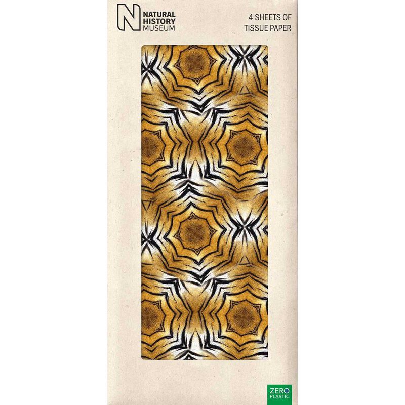 Museums & Galleries Tiger Print Tissue Paper image number 0