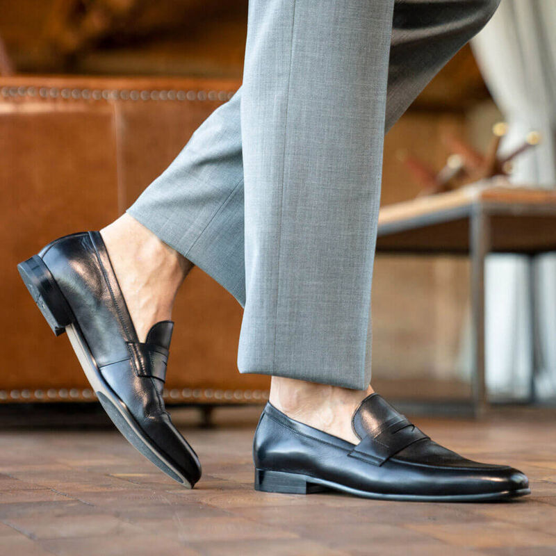 Florsheim Seville Moc Toe Penny Slip On image number 3