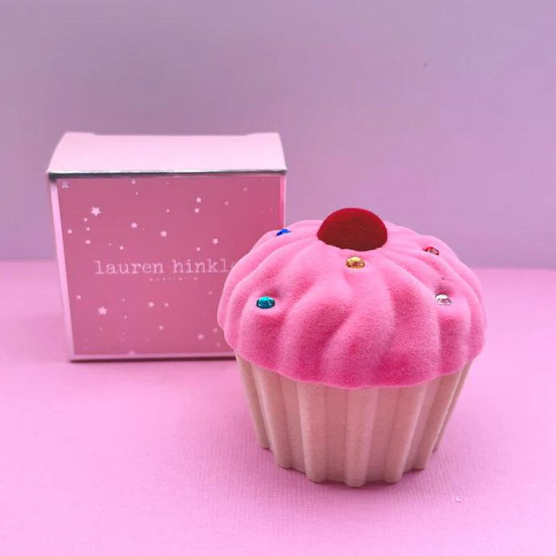 Lauren Hinkley Cupcake Ring in Pink Velvet Cupcake Box image number 3