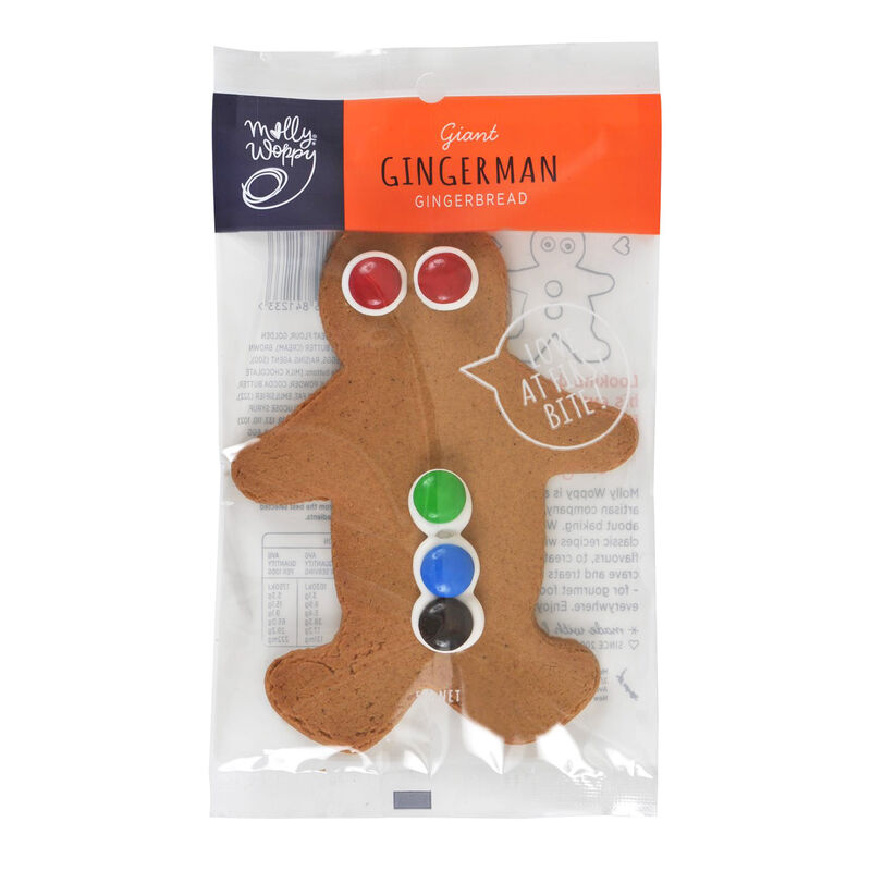 Molly Woppy Grab'N'Go Gingerbread Man 59g image number 0